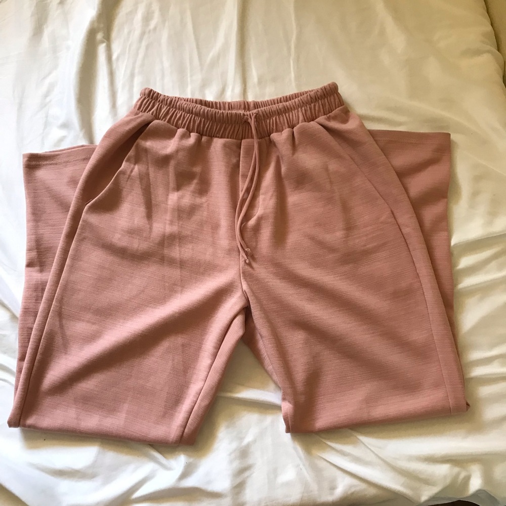 ZARA PINK JOGGER BASIC PANTS